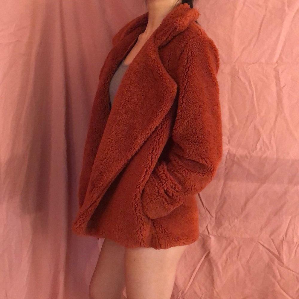 Burn orange bear jacket - Picture 2 of 2